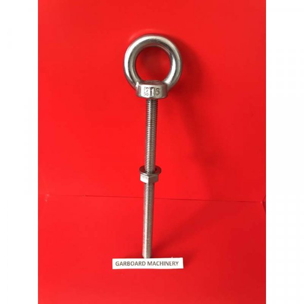 STAINLESS STEEL DIN582 EYE NUT WITH LONG BOLT WITH WASHER AND NUT 