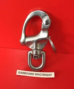 STAINLESS STEEL SWIVEL SNAP SHACKLE