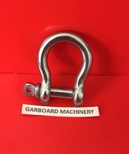 STAINLESS STEEL EUROPEAN TYPE LARGE BOW SHACKLE